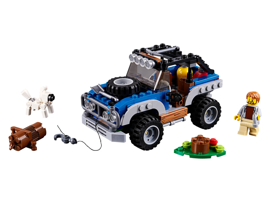 LEGO Set 31075-1 Outback Adventures Alternate build Ideas: Racers, Road Cars, Trucks, and Technic Vehicle Remixes