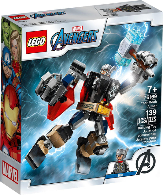 Lego Set 76169 Thor Mech Armor - How to build it   