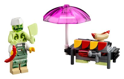 LEGO Set 30463-1 Chef Enzo's Haunted Hotdogs Alternate build Ideas: a fresh display direction