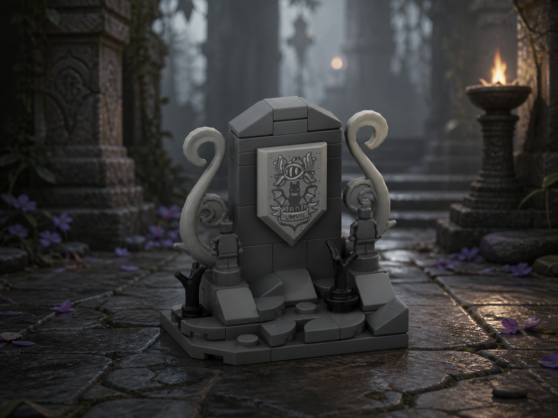 Haunted Gravestone Free Building Instructions