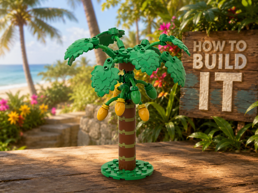 Papaya Tree MOC – Free Building Instructions