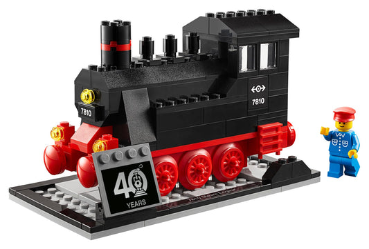 LEGO Set 40370-1 40 Years of LEGO Trains Alternate build Ideas: a fresh display direction and a playful toy train