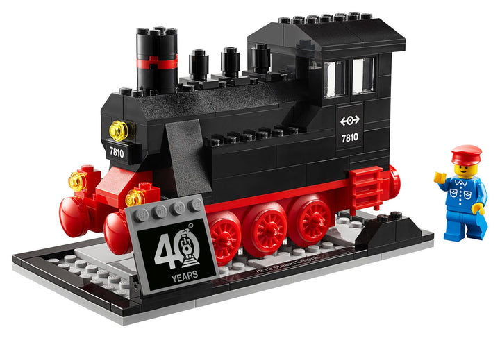 LEGO Set 40370-1 40 Years of LEGO Trains Alternate build Ideas: a fresh display direction and a playful toy train