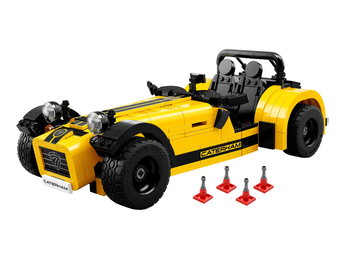 LEGO Set 21307-1 Caterham Seven 620R Alternate build Ideas: a fresh display direction