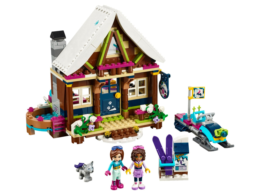 LEGO Set 41323-1 Snow Resort Chalet Alternate build Ideas: a fresh display direction