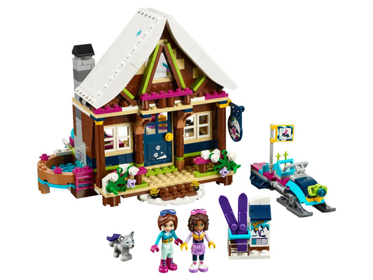 LEGO Set 41323-1 Snow Resort Chalet Alternate build Ideas: a fresh display direction