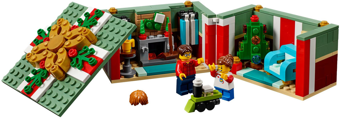 LEGO Set 40292-1 Christmas Gift Box Alternate build Ideas: a fresh display direction