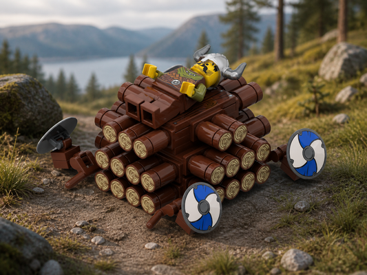 Viking Funeral Pyre Free Building Instructions