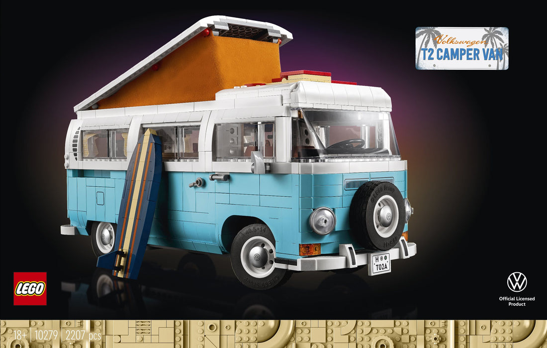 Lego Set 10279 Volkswagen T2 Camper Van revealed!