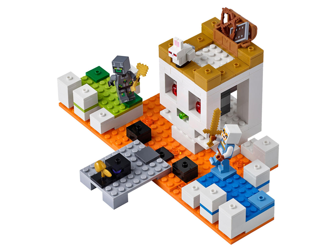 LEGO Set 21145-1 The Skull Arena Alternate build Ideas: First Night, Badlands, and Blocky Biome Rebuilds