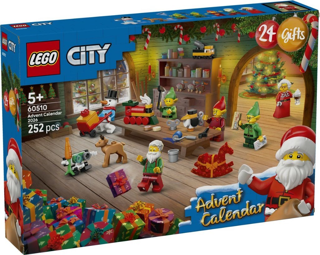 LEGO 60510 City Advent Calendar 2026 - Winter Layout Countdown Builds