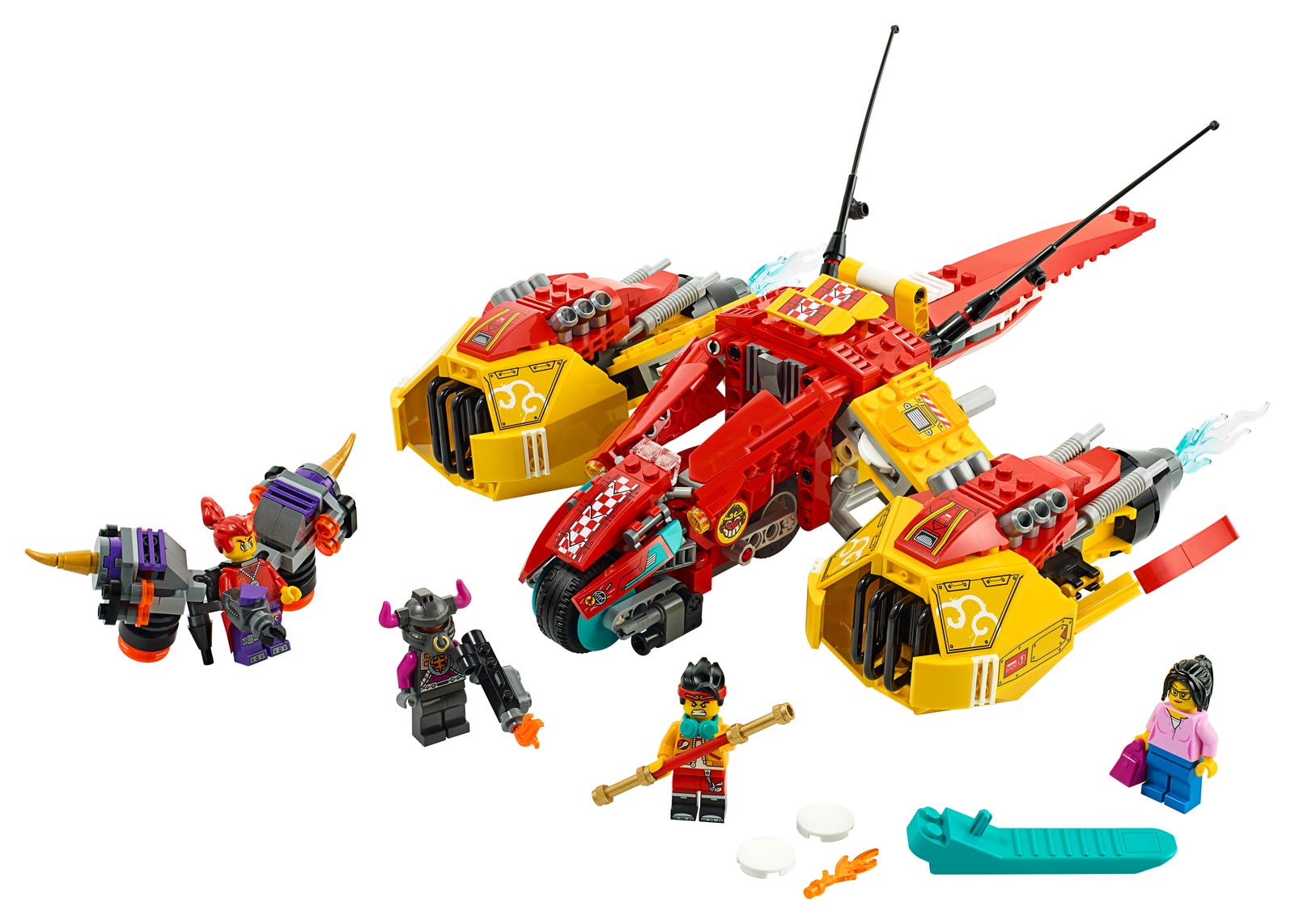LEGO Set 80008-1 Monkie Kid's Cloud Jet Alternate build Ideas: a