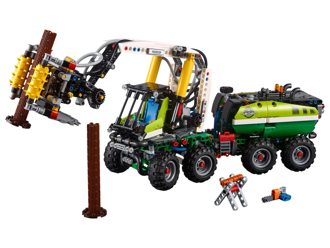 LEGO Set 42080-1 Forest Machine Alternate build Ideas: Racers, Road Cars, Trucks, and Technic Vehicle Remixes