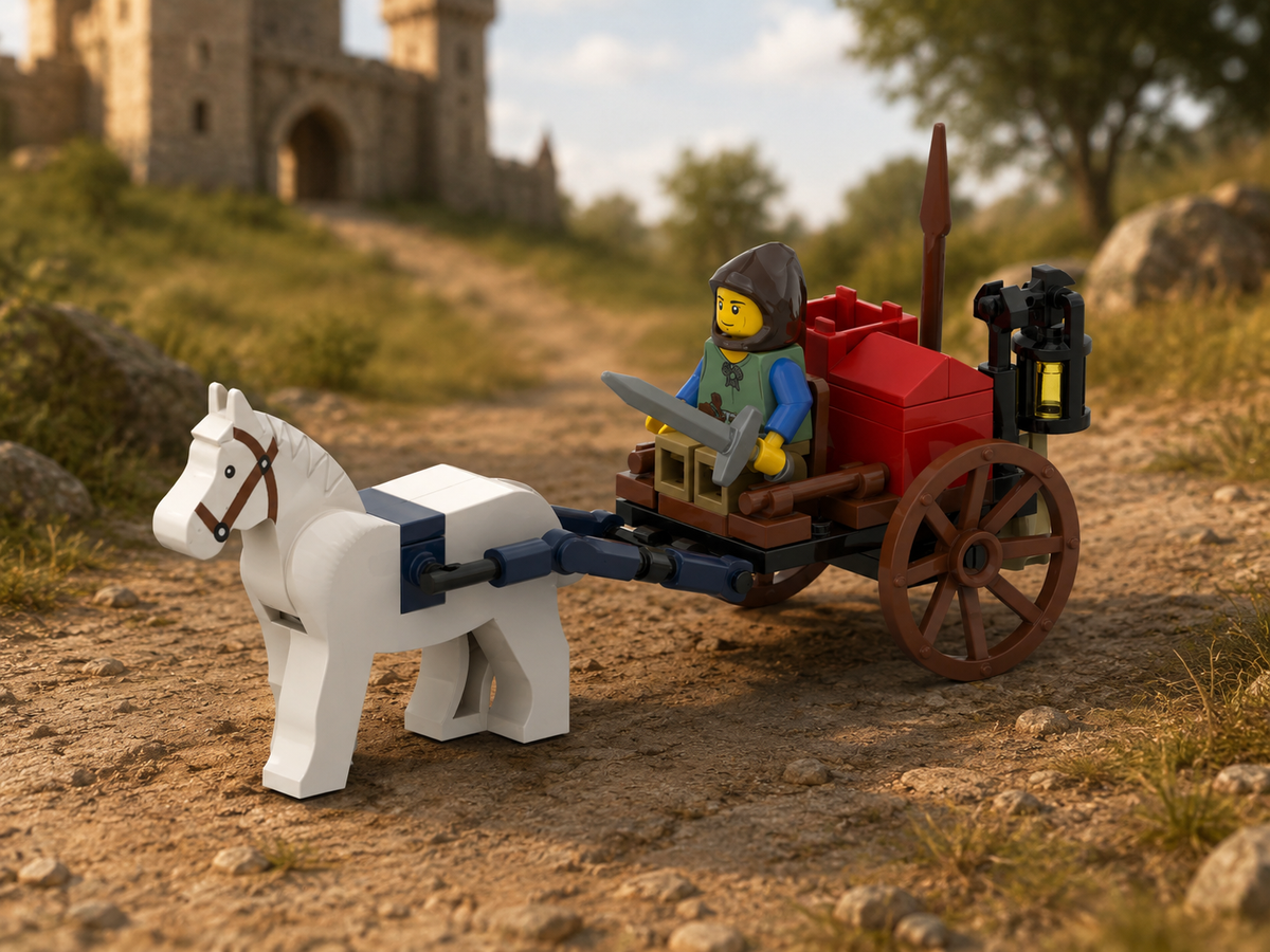 6010-1 Supply Wagon Renew Free Building Instructions