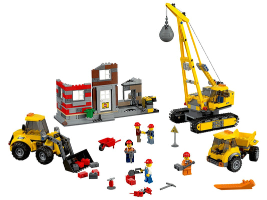 LEGO Set 60076-1 Demolition Site Alternate build Ideas: Racers, Road Cars, Trucks, and Technic Vehicle Remixes