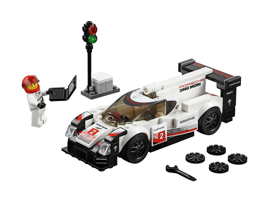 LEGO Set 75887-1 Porsche 919 Hybrid Alternate build Ideas: a fresh display direction, a utility truck, and a formula racer