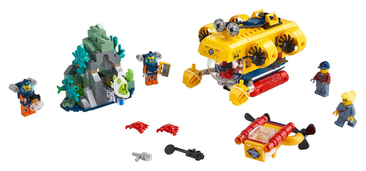 LEGO Set 60264-1 Ocean Exploration Submarine Alternate build Ideas: a fresh display direction