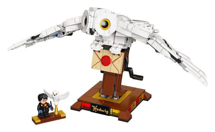 LEGO Set 75979-1 Hedwig Alternate build Ideas: a fresh display direction and a lidded flower-box display idea