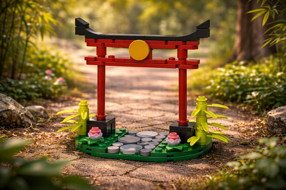 Torii Gate Free Building Instructions | Japanese Garden Build