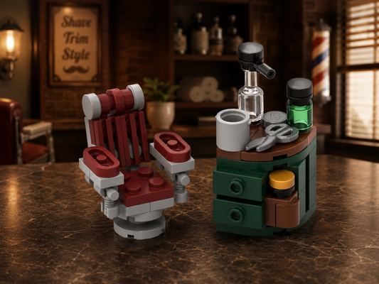 Barber Shop Equipment Free Building Instructions