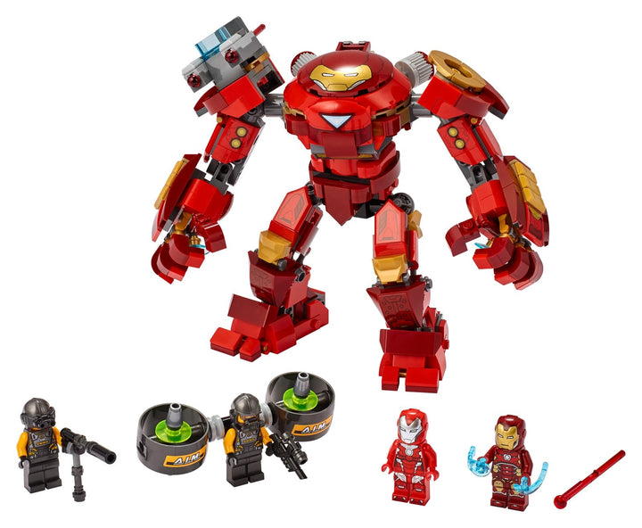 LEGO Set 76164-1 Iron Man Hulkbuster versus A.I.M. Agent Alternate build Ideas: City Vehicles, Street Details, and Display Bus Rebuilds