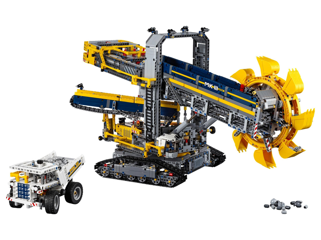 LEGO Set 42055-1 Bucket Wheel Excavator Alternate build Ideas: Racers, Road Cars, Trucks, and Technic Vehicle Remixes