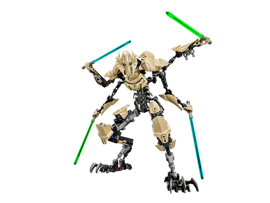 LEGO Set 75112-1 General Grievous Alternate build Ideas: Speeders, Gunships, Falcons, and Star Wars Microcraft