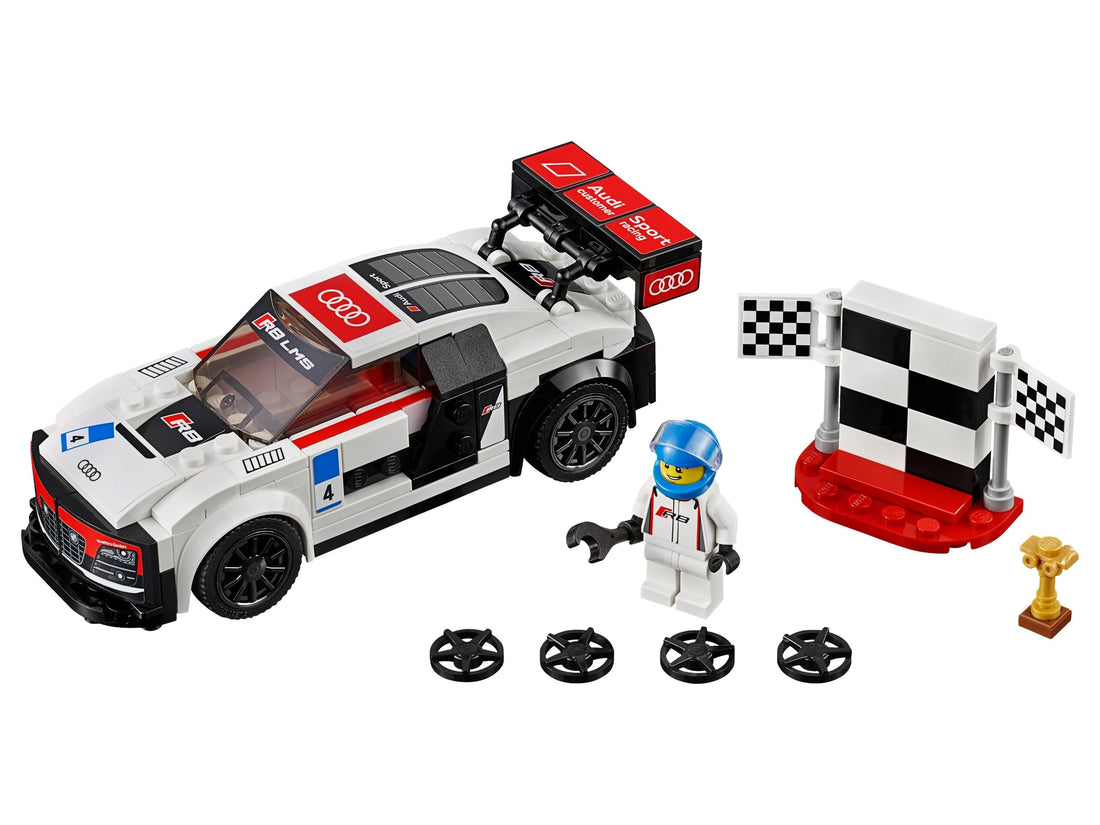 LEGO Set 75873-1 Audi R8 LMS ultra Alternate build Ideas: Racers, Road Cars, Trucks, and Technic Vehicle Remixes