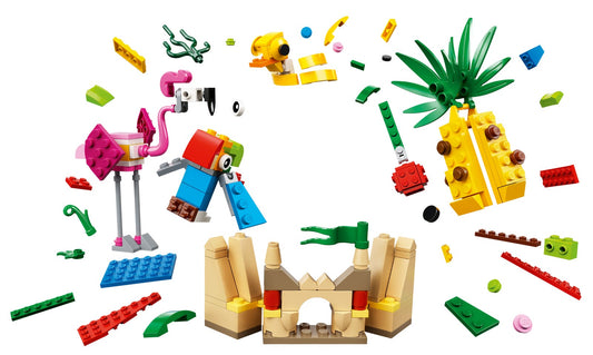 LEGO Set 40411-1 Creative Fun 12-in-1 Alternate build Ideas: a fresh display direction and a cheerful spring bird