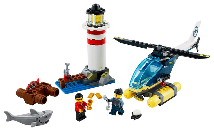 LEGO Set 60274-1 Elite Police Lighthouse Arrest Alternate build Ideas: Harbor Scenes, Ships, and Dockside Rebuilds