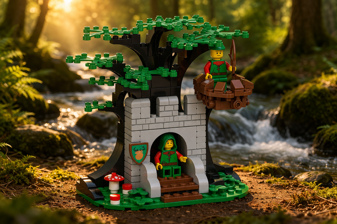 Forestmen Small Fortress – Free Building MOC Instructions