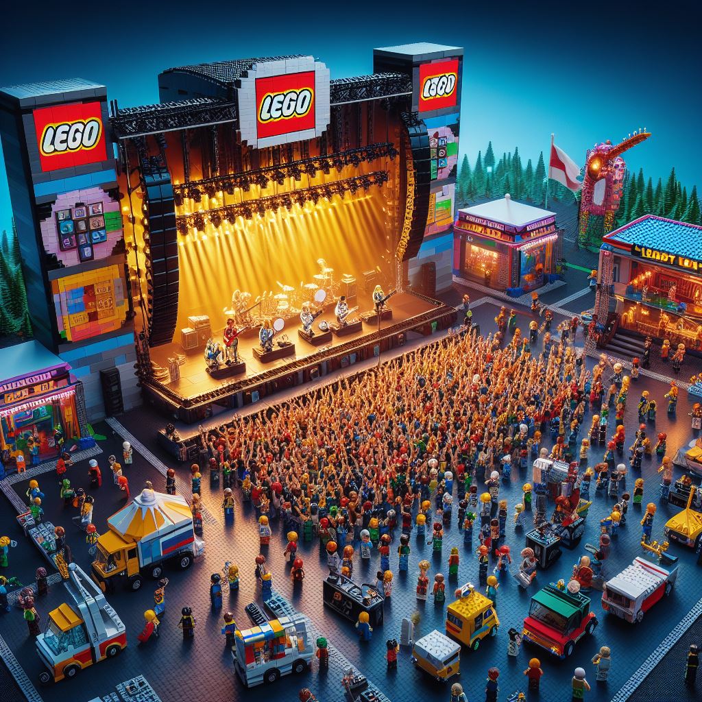 27 ideas for Lego Music Festival MOCs