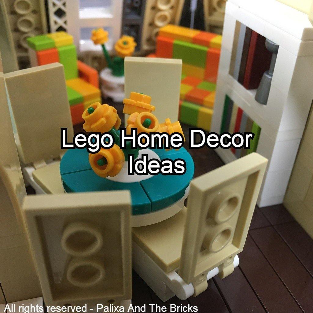 Lego Home Decor Ideas - How to build it   