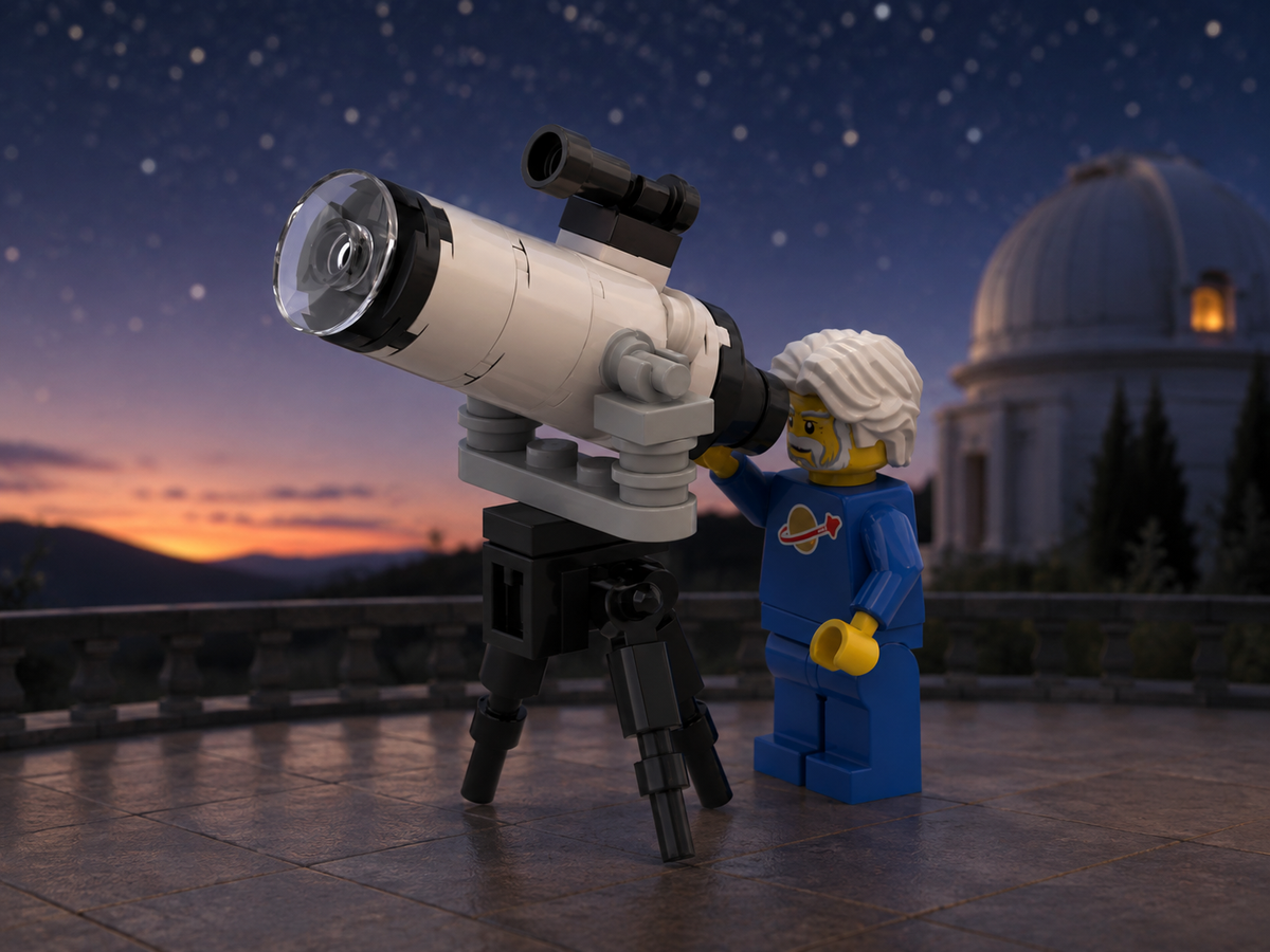 Telescope MOC Free Building Instructions | HTBI-MOC