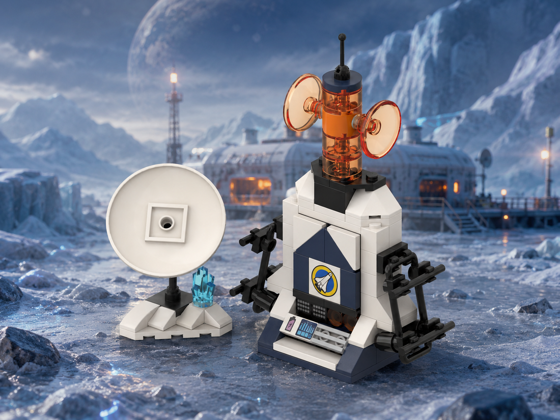 Deep Space Communication Station MOC – Free Building Instructions
