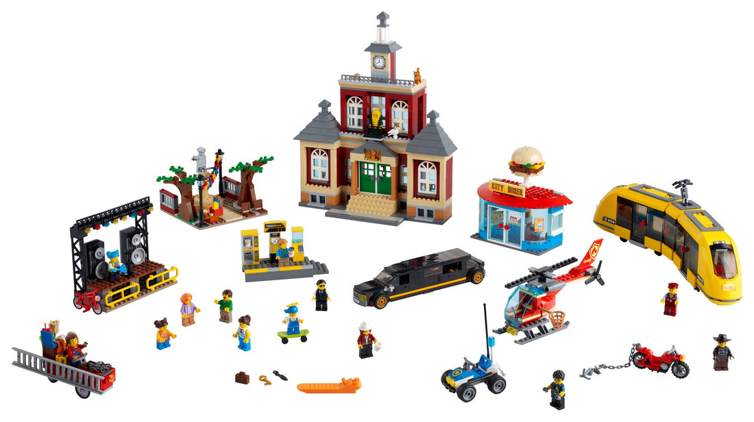 LEGO Set 60271-1 Main Square Alternate build Ideas: a fresh display direction