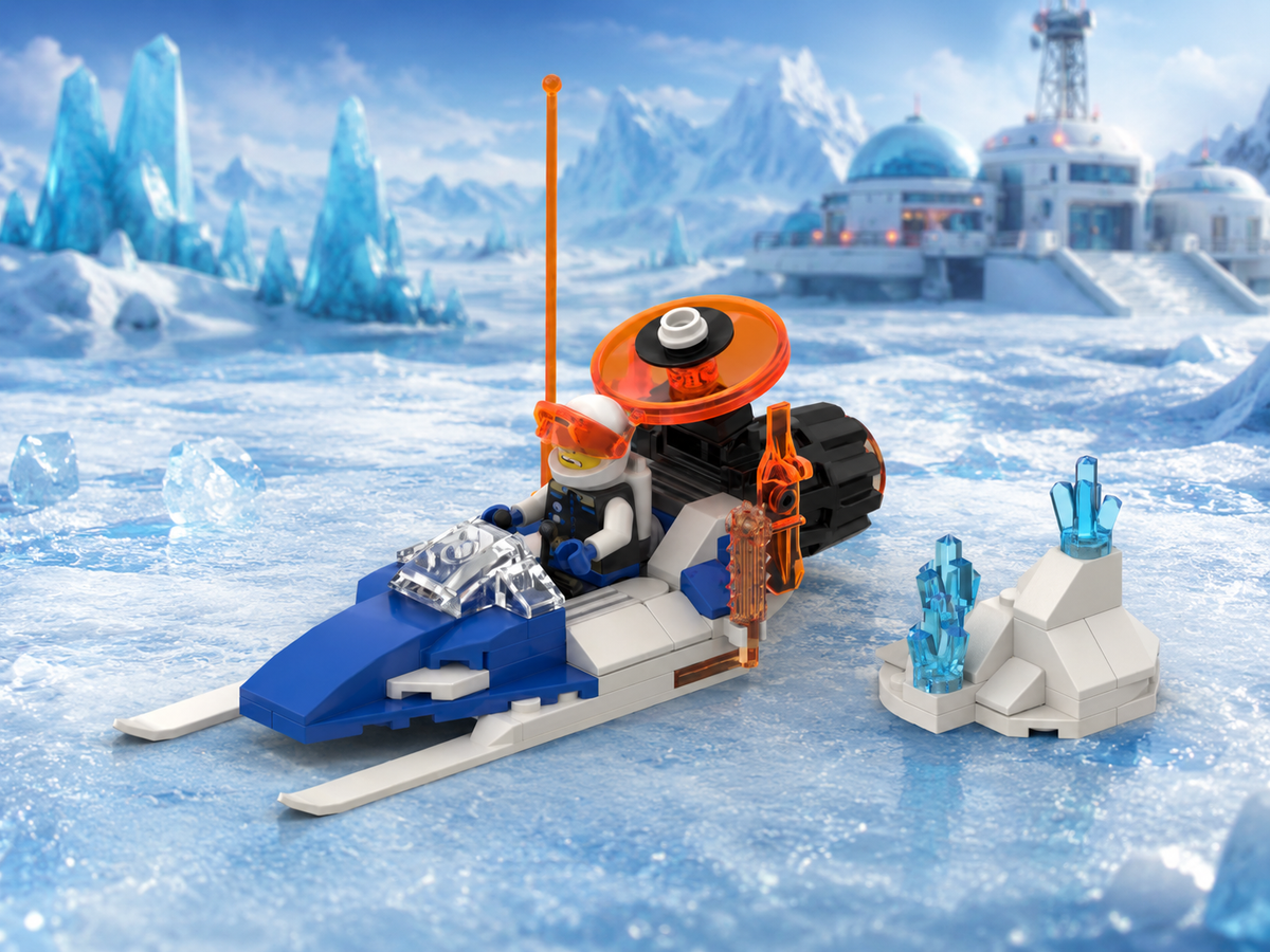 6834-1 Celestial Sled Renew Free Building Instructions