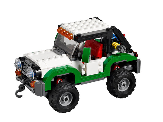 LEGO Set 31037-1 Adventure Vehicles Alternate build Ideas: Racers, Road Cars, Trucks, and Technic Vehicle Remixes