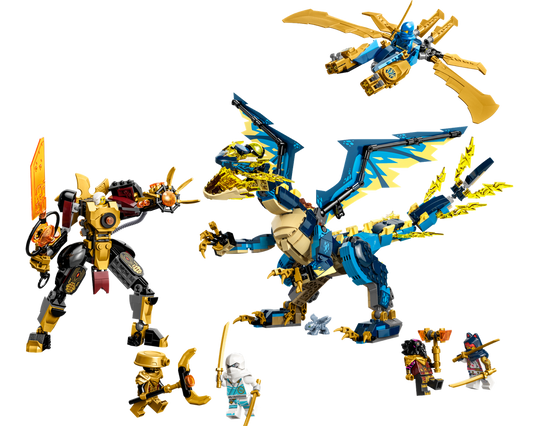 LEGO SET 71796 - Alternate build | Elemental Dragon vs. The Empress Mech