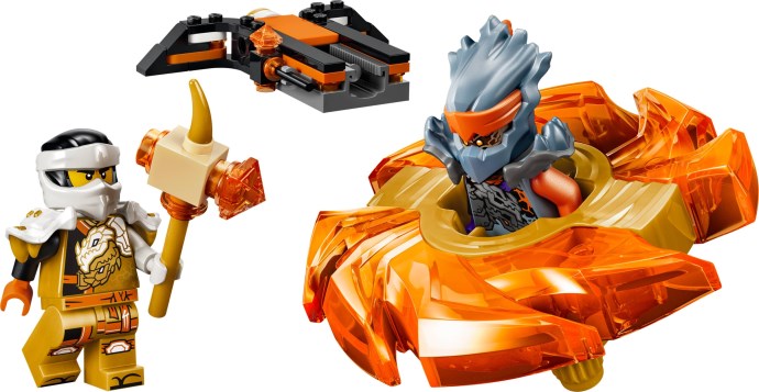 LEGO 71873 Cole vs. Evil Cole Spinner - Mirror-Match Battle Details