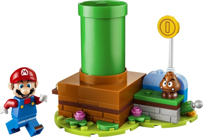 LEGO 72052 Mario's Pipe Jump - Pipe Jump Action Scene and Goomba Play Feature