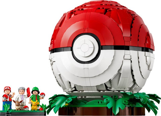 LEGO 72154 Iconic Trainer Moments Poké Ball - Pokemon Iconic Trainer Moments Poke Ball Display