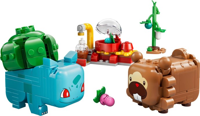 LEGO 72155 Berry Bash with Bulbasaur and Bidoof Nurture Scene