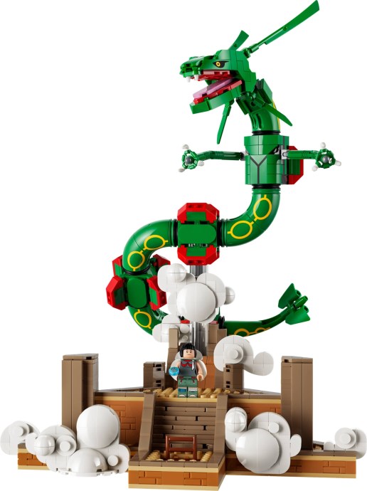 LEGO 72168 Rayquaza - Pokemon Rayquaza Sky Pillar Display Build
