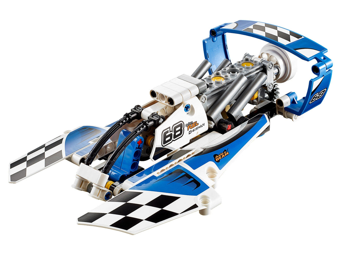 LEGO Set 42045-1 Hydroplane Racer Alternate build Ideas: Spring Displays, Holiday Details, and Easter Rebuilds