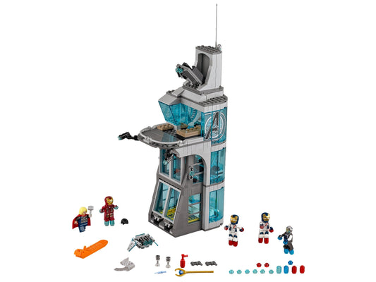 LEGO Set 76038-1 Attack on Avengers Tower Alternate build Ideas: Speeders, Gunships, Falcons, and Star Wars Microcraft