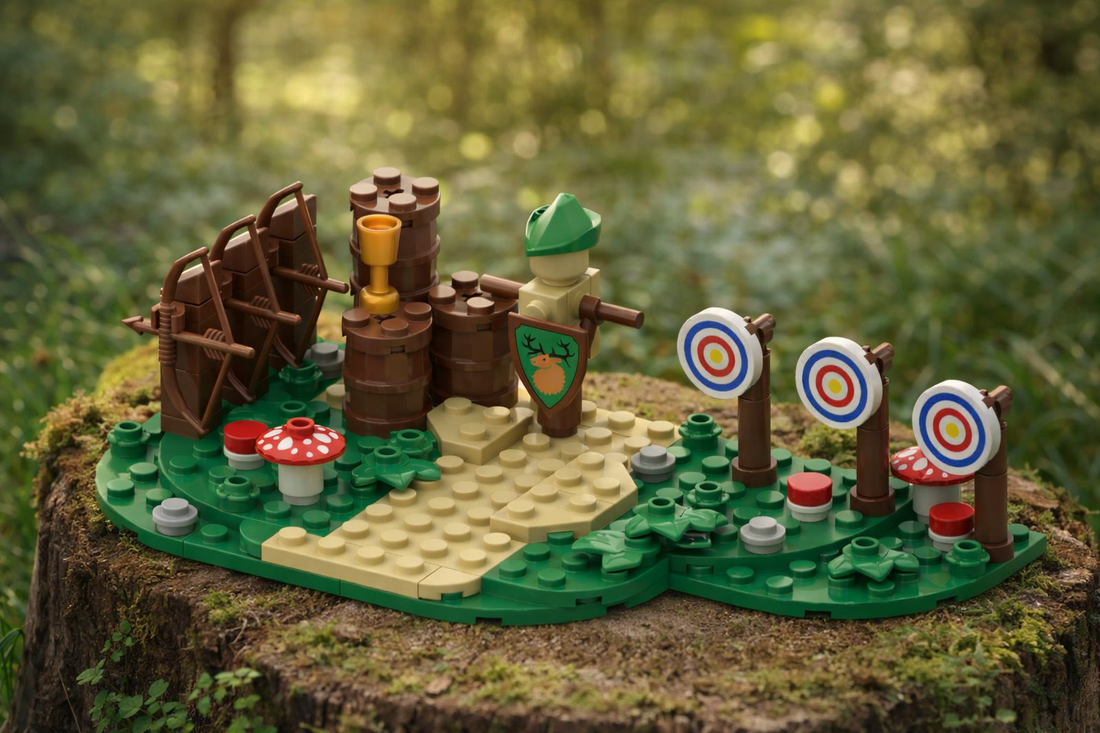 Forestmen Training Grounds – Free Building MOC Instructions