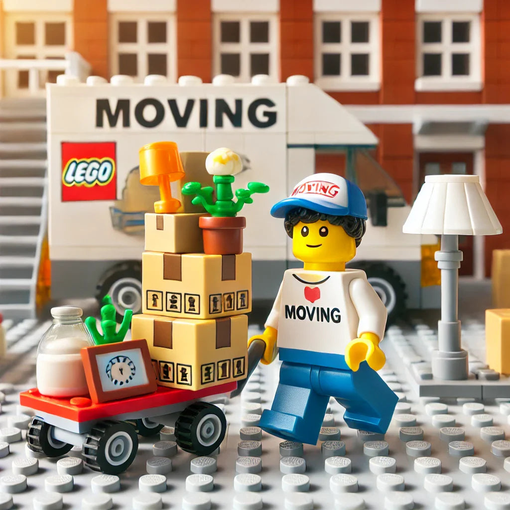 How to move Lego sets to an new apartment