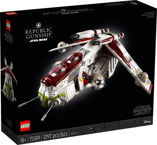 Lego set 75309 Republic Gunship revealed