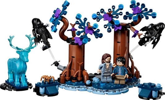 LEGO 76475 Forbidden Forest Expecto Patronum - Compact Forest Magic Scene